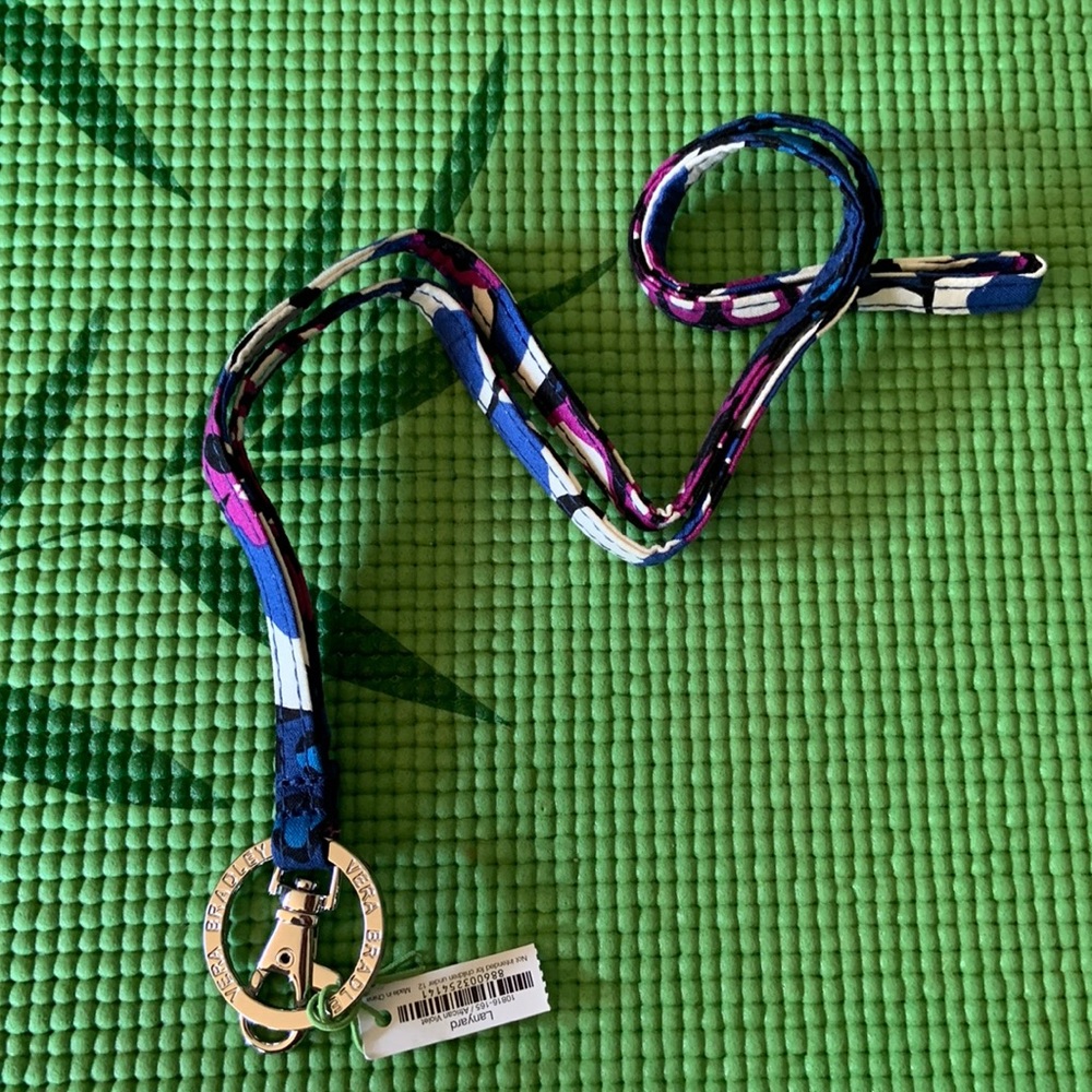 Vera Bradley lanyard.